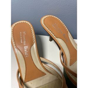 Massimo Baldi Leather Mules 6.5